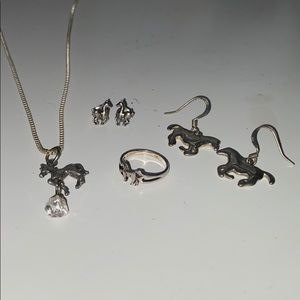 Horse Jewelry Set